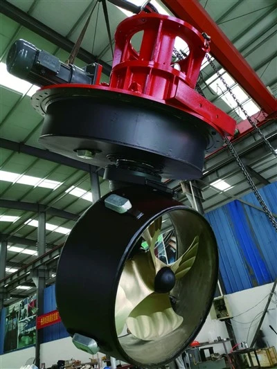 BV sètifye Marine Propulsion Kontwol Pitch byen monte Azimit Thruster