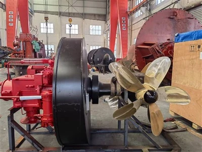 Nk motè dyezèl kondui Counter wotasyon Propellers byen monte azimit propulseur